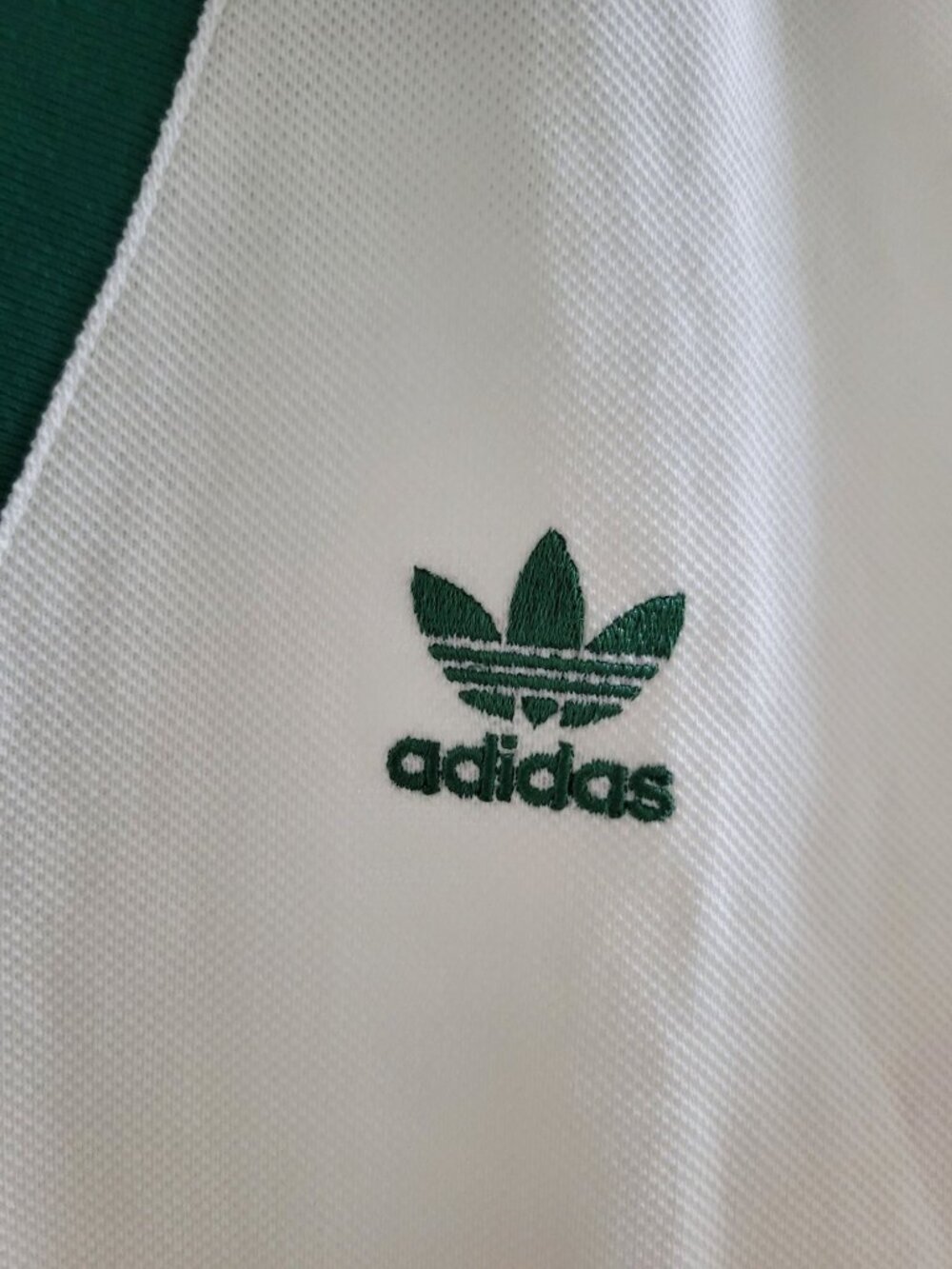 Adidas Originals Tennis Inspired dress size Medium Cream Green Tennis Preppy - Picture 3 of 10